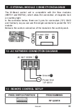 Предварительный просмотр 69 страницы Nice M-BOARD Installation And Use Instruction