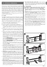 Preview for 11 page of Nice M3BAR Instructions And Warnings For Installation And Use