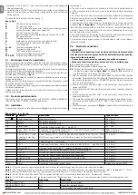 Preview for 4 page of Nice MC424L Instructions And Warnings For Installation And Use