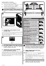 Предварительный просмотр 8 страницы Nice MC824HHS Instructions And Warnings For Installation And Use