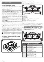 Предварительный просмотр 4 страницы Nice MC824HR Instructions And Warnings For Installation And Use