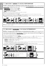 Preview for 12 page of Nice MhouseKit RM30R FE Instructions And Warnings For Installation And Use