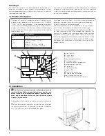 Preview for 2 page of Nice Mindy-A01 Instructions And Warnings For The Fitter