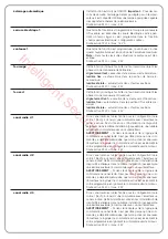 Предварительный просмотр 56 страницы Nice Moon MC824H Functions