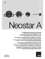 Nice Neostar A Installation And Use Instructions And Warnings предпросмотр