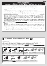 Preview for 8 page of Nice NX SOL MA 1014 SH BD Instructions And Warnings For Installation And Use