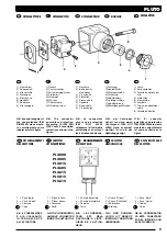 Preview for 9 page of Nice PLUTO PL 4000 Instruction Manual And Spare Parts Catalogue