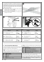 Preview for 58 page of Nice RIVA Series Instructions And Warnings For Installation And Use