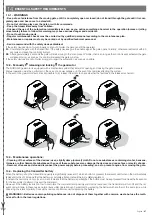 Preview for 29 page of Nice ROBO600 Instructions And Warnings For Installation