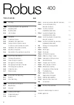 Preview for 2 page of Nice ROBUS RB400 Instruction Manual