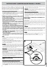 Preview for 34 page of Nice SFAB2024 Instructions And Warnings For Installation And Use