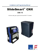 Nice SlideSmart CNX 15 Installation And Programming Manual preview