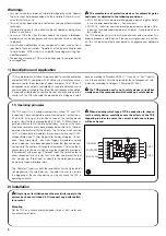 Предварительный просмотр 2 страницы Nice TCE Instructions And Warnings For The Fitter