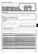 Предварительный просмотр 25 страницы Nice TCE Instructions And Warnings For The Fitter