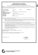 Preview for 101 page of Nice UST1-FU Instructions And Information For Installation And Use