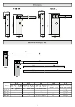 Предварительный просмотр 5 страницы Nice WIDE L Installer'S Instructions