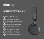 Предварительный просмотр 1 страницы Niceboy HIVE 2 touch Operating Instructions Manual