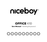 Предварительный просмотр 1 страницы Niceboy OFFICE K10 User Manual