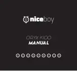 Niceboy ORYX K100 Manual preview