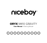 Niceboy ORYX M410 GRAVITY User Manual preview