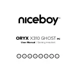 Niceboy ORYX X310 GHOST User Manual предпросмотр