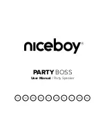 Предварительный просмотр 1 страницы Niceboy PARTY BOSS User Manual