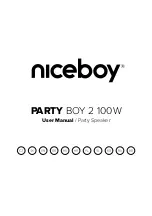 Предварительный просмотр 1 страницы Niceboy PARTY BOY 2 User Manual