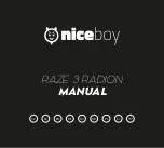 Niceboy RAZE 3 RADION Manual предпросмотр