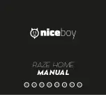 Niceboy RAZE HOME Manual предпросмотр