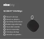 Niceboy SOUNDgo Operating Instructions Manual предпросмотр