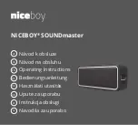 Niceboy SOUNDmaster Operating Instructions Manual предпросмотр