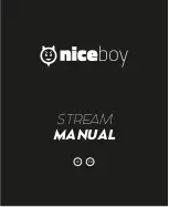 Preview for 1 page of Niceboy STREAM Manual