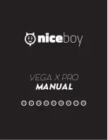 Предварительный просмотр 1 страницы Niceboy VEGA X PRO Manual