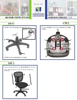 Предварительный просмотр 2 страницы Niche HARRISON ARMLESS 5129 Assembly Instructions