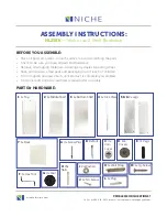 Niche NL2SBK Assembly Instructions preview