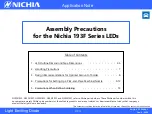 Nichia 193F Series Assembly preview