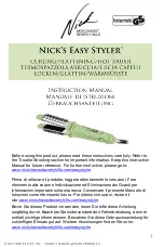 Nick Chavez Easy Styler Instruction Manual preview