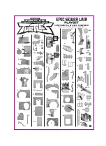 Предварительный просмотр 1 страницы Nickelodeon RISE OF THE TEENAGE MUTANT NINJA TURTLES EPIC SEWER LAIR Manual