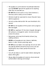 Preview for 5 page of Nicky Clarke Frizz Control NHA046 Instruction Booklet