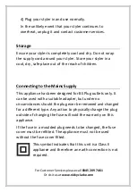 Preview for 10 page of Nicky Clarke Frizz Control NHA046 Instruction Booklet