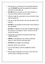 Preview for 5 page of Nicky Clarke NSS236 Instruction Booklet