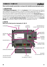 Предварительный просмотр 25 страницы Nico Technology 10-880-01 Manual