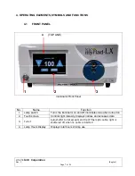 Preview for 7 page of Nico Technology myriad-LX Operator'S Manual