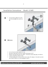 Preview for 4 page of NICOLAZZI Pescara Z1455 Manual