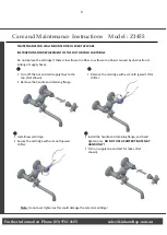 Preview for 6 page of NICOLAZZI Pescara Z1455 Manual