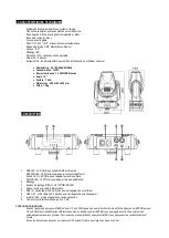 Preview for 3 page of Nicols BIRDY 300 LED User Manual