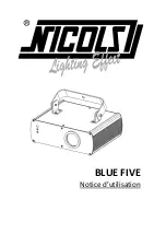 Nicols BLUE FIVE User Manual preview