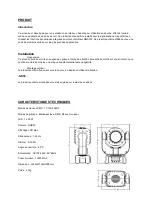 Preview for 3 page of Nicols BP DOT User Manual