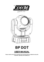 Preview for 15 page of Nicols BP DOT User Manual