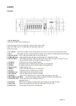 Предварительный просмотр 13 страницы Nicols C 512 J II User Manual